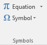Word Insert Tab Symbols