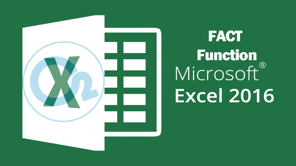 Fact Function On Excel