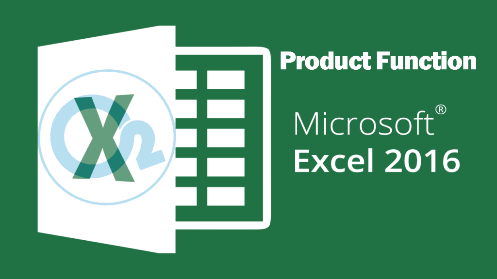 Product Function On Excel